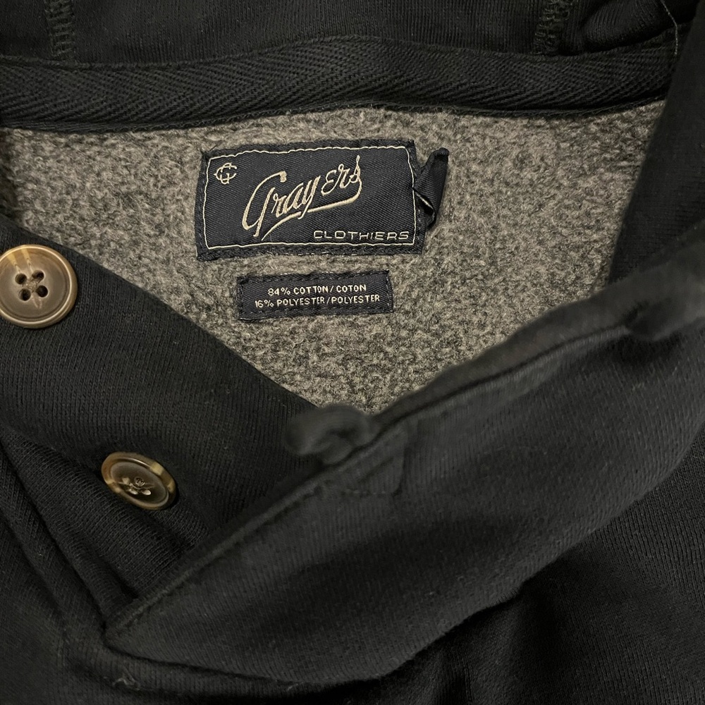 Grayers Clothiers Navy Blue Sweatshirt - Picture 8 of 8